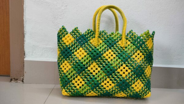 Handmade Multipurpose Plastic wire Bag (Koodai) 20 L Capacity Extra La –  Arnavira® Official Store