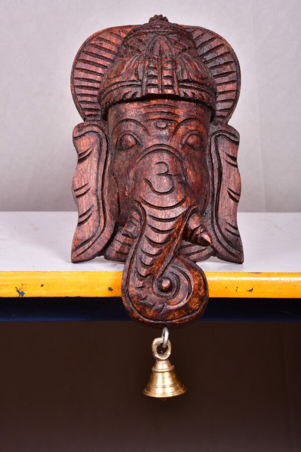 Ganesh Mask With Bell